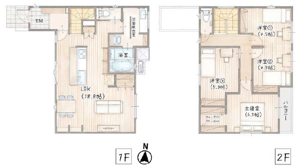 筑紫野市原田４丁目の新築一戸建