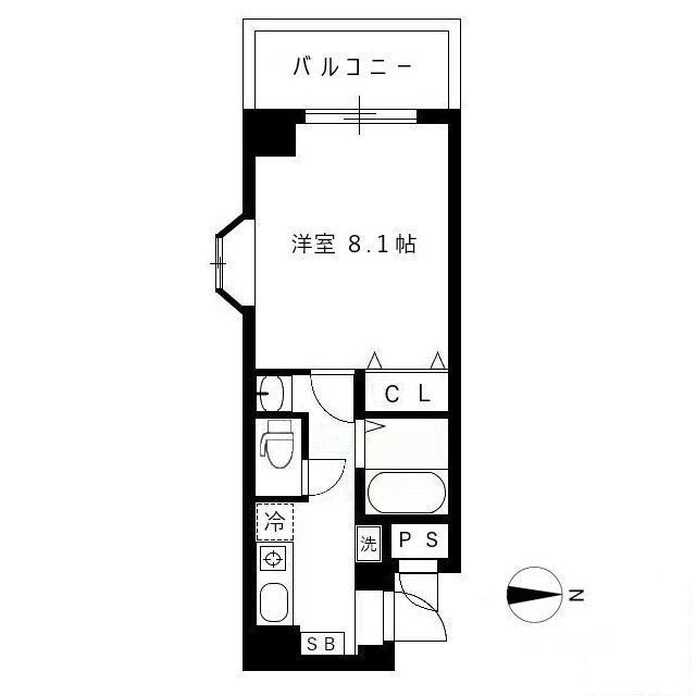 コスモリード錦糸町レジデンスの間取り