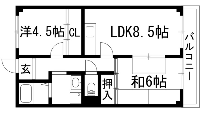 【間取り】 | ル・グラン宝塚
