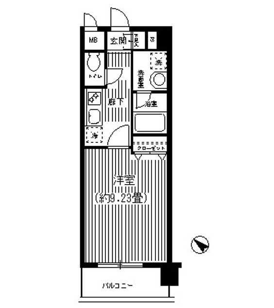 レジアス新横浜の間取り