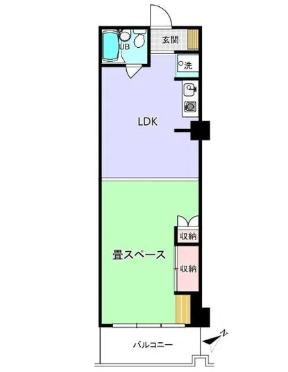 マンション南熱海の間取り