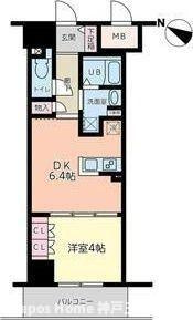 神戸元町Noahの間取り
