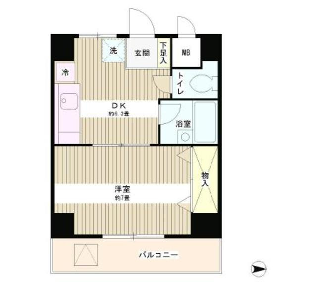 陽光ハイツ北上野(ヨウコウハイツキタウエノ)の間取り