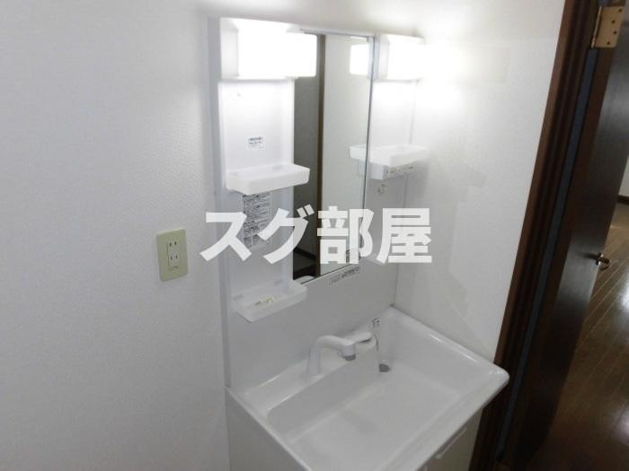 コーポラス堀江の洗面所