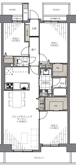 【間取り】 | フォーリア駒沢公園パークサイド