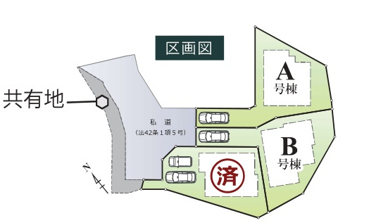 戸塚区上柏尾町 中古戸建 3280万円の区画図