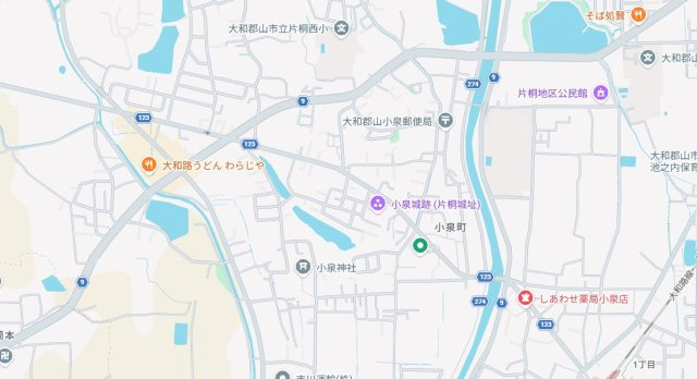 練習用●24(土)25(日)現地案内可能！大和郡山市小泉町　第1期　新築一戸建ての地図
