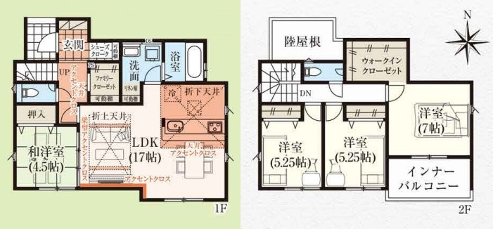 GRAFARE　羽生市西5期の間取り|図面と現況が異なる場合、現況を優先とします。