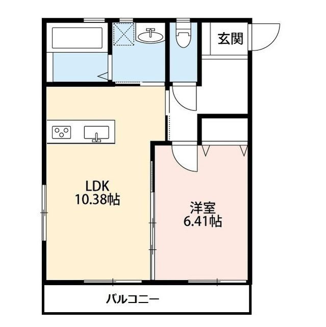 B・キャッスル宮原の間取り
