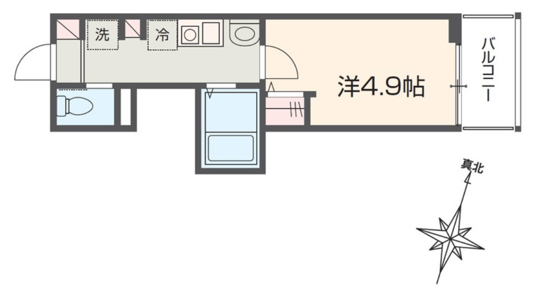 MELDIA与野本町Ⅲの間取り