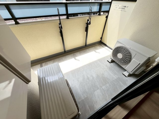 スプランディッド本町グランのバルコニー