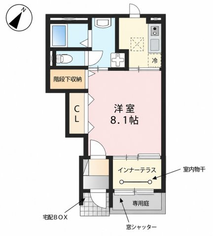 ラ・クレアージュの間取り