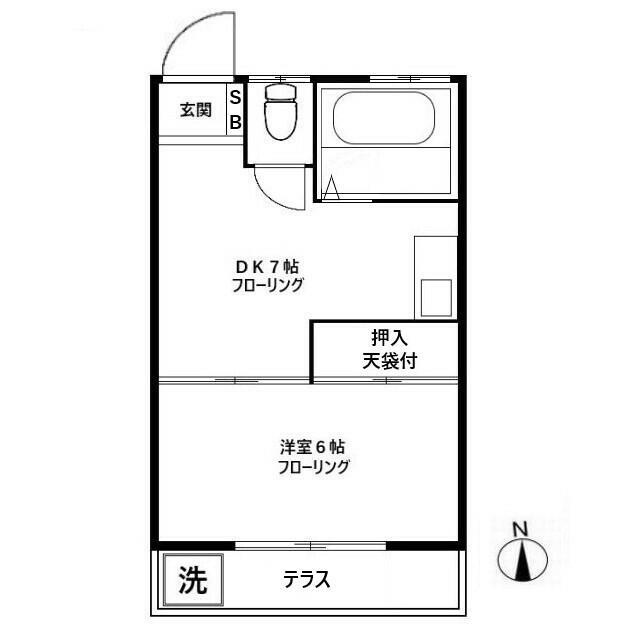南向きの１ＤＫ☆