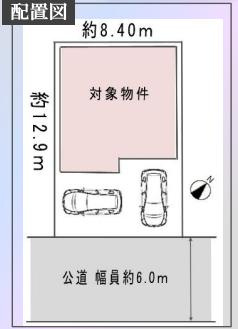 見沼区大字小深作の区画図