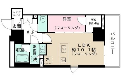 パークリュクス神田多町の間取り|間取りです。