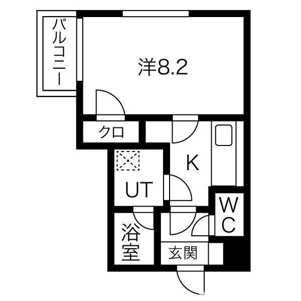 レジデンシア竹橋の間取り