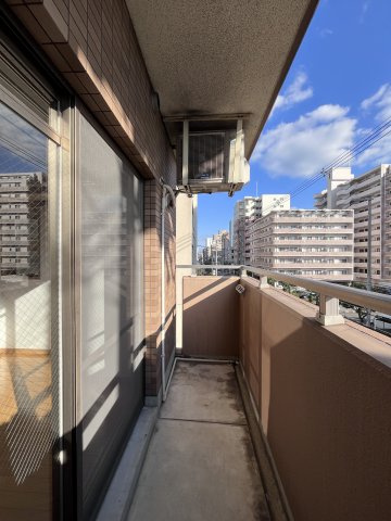 オルフェア我孫子Ⅲ番館のバルコニー
