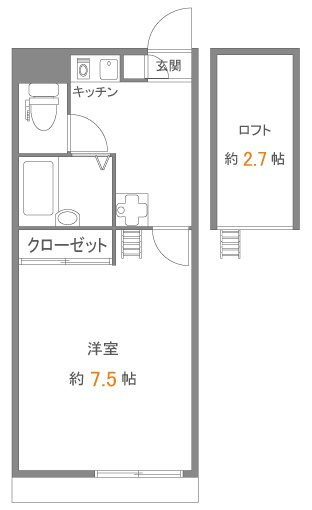 メインシティガーデン エスポワール の間取り