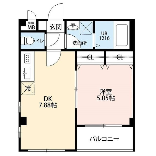 アンプルールフェールBONNEの間取り