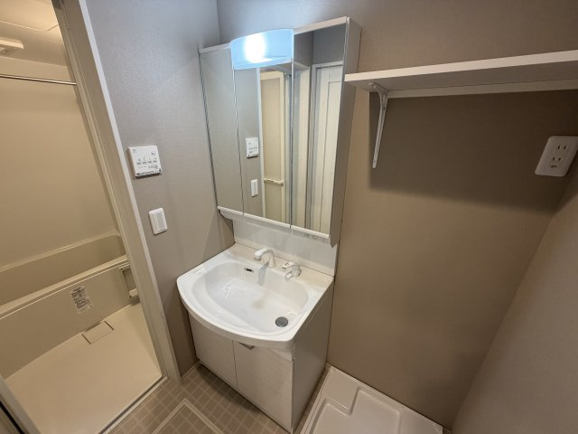 Louis Apartment豊中蛍池ウエストの洗面所