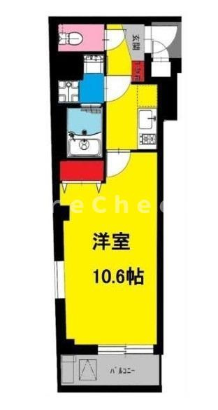 b’CASA西日暮里の間取り