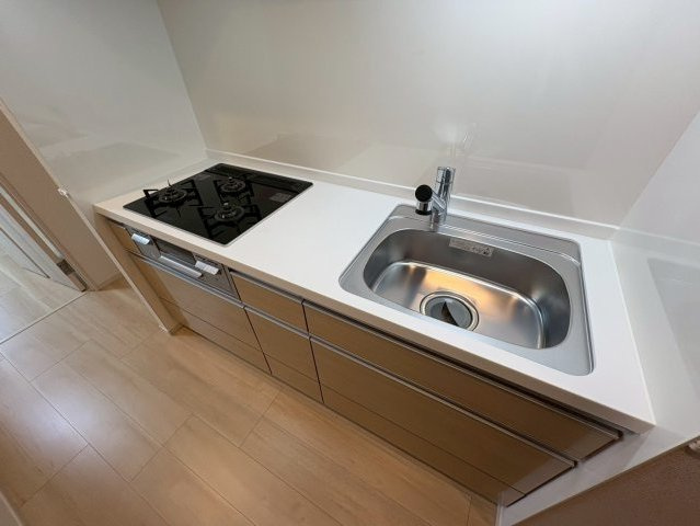 川崎市多摩区宿河原５丁目の賃貸マンションのキッチン