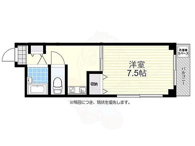 世田谷区南烏山１丁目の賃貸マンションの間取り