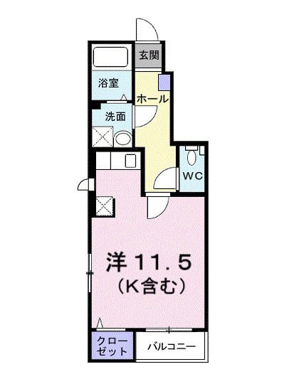 エスポワールの間取り