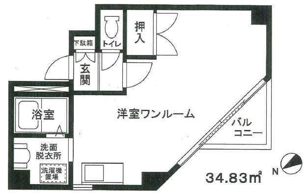 ジャルダン清澄の間取り
