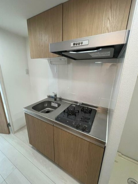 調布市上石原１丁目のアパートのキッチン