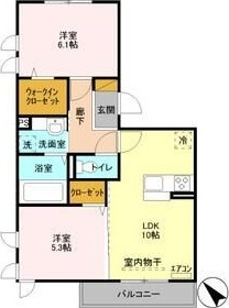 ルシールおおたかの森の間取り