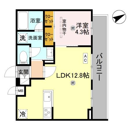 エグレスタの間取り