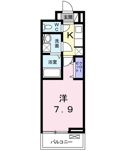 パインヴィレッジの間取り