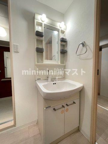 ルポ西本町の洗面所
