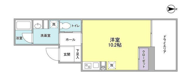 ソレーユ四谷三丁目の間取り|ソレーユ四谷三丁目