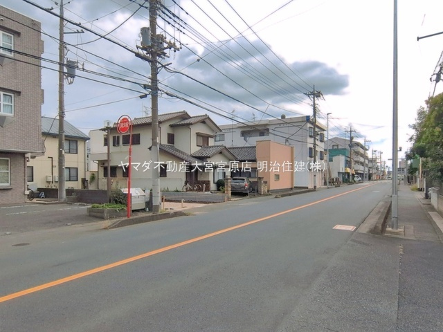 さいたま市見沼区東大宮6丁目の前面道路含む現地写真
