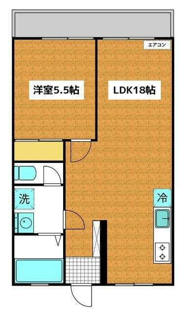 真間パレスマンションの間取り