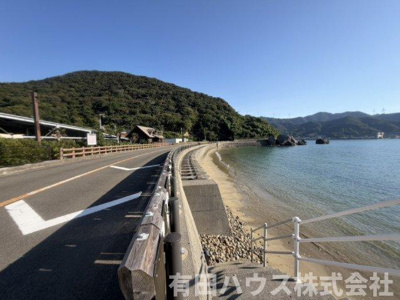 【その他】 | 広川町事業用賃貸 | 建物の前の海岸