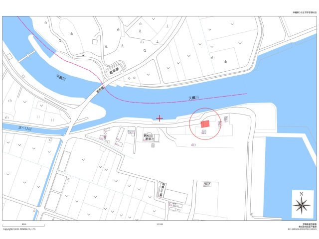 うるま市赤野（1区画）オーシャンビュー♪の土地図|土地面積：176.62㎡♪