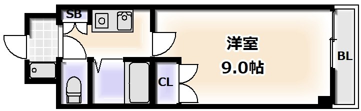 リファインハイツナカモトの間取り