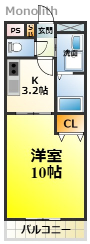 アム－ルKATAKURAの間取り