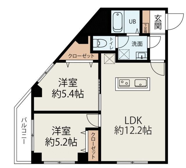 コネクトパークヒルズ本郷町の間取り