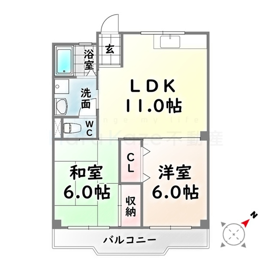 【間取り】 | メゾンエスポワール【名古屋市賃貸・都市ガス】