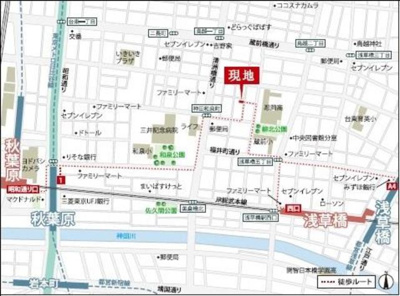 【地図】 | アーバン秋葉原ＥＡＳＴ