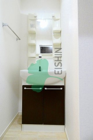 レジデンシャルヒルズ博多サウスの洗面所|シンプルで使いやすい洗面台です！