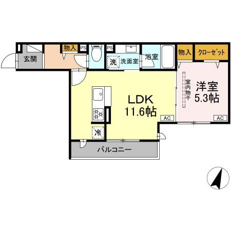 【間取り】 | フラクタス東柏ケ谷
