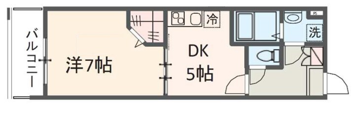 ＭＥＬＤＩＡ京成大和田Ⅱの間取り
