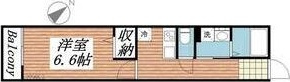 フラット南流山の間取り