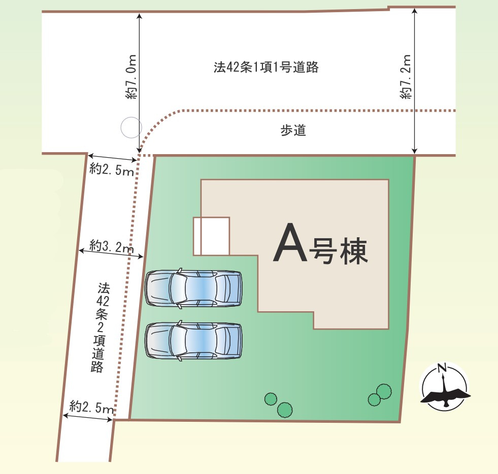 【新築戸建】高崎市中豊岡町63番の区画図|■区画図