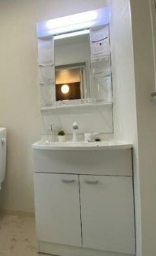 シエル狭山ヶ丘の独立洗面台